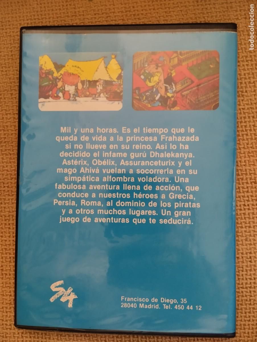 Videojuegos y consolas: Juego IBM PC 3 1/2 Ast&eacute;rix en la India - Foto 4