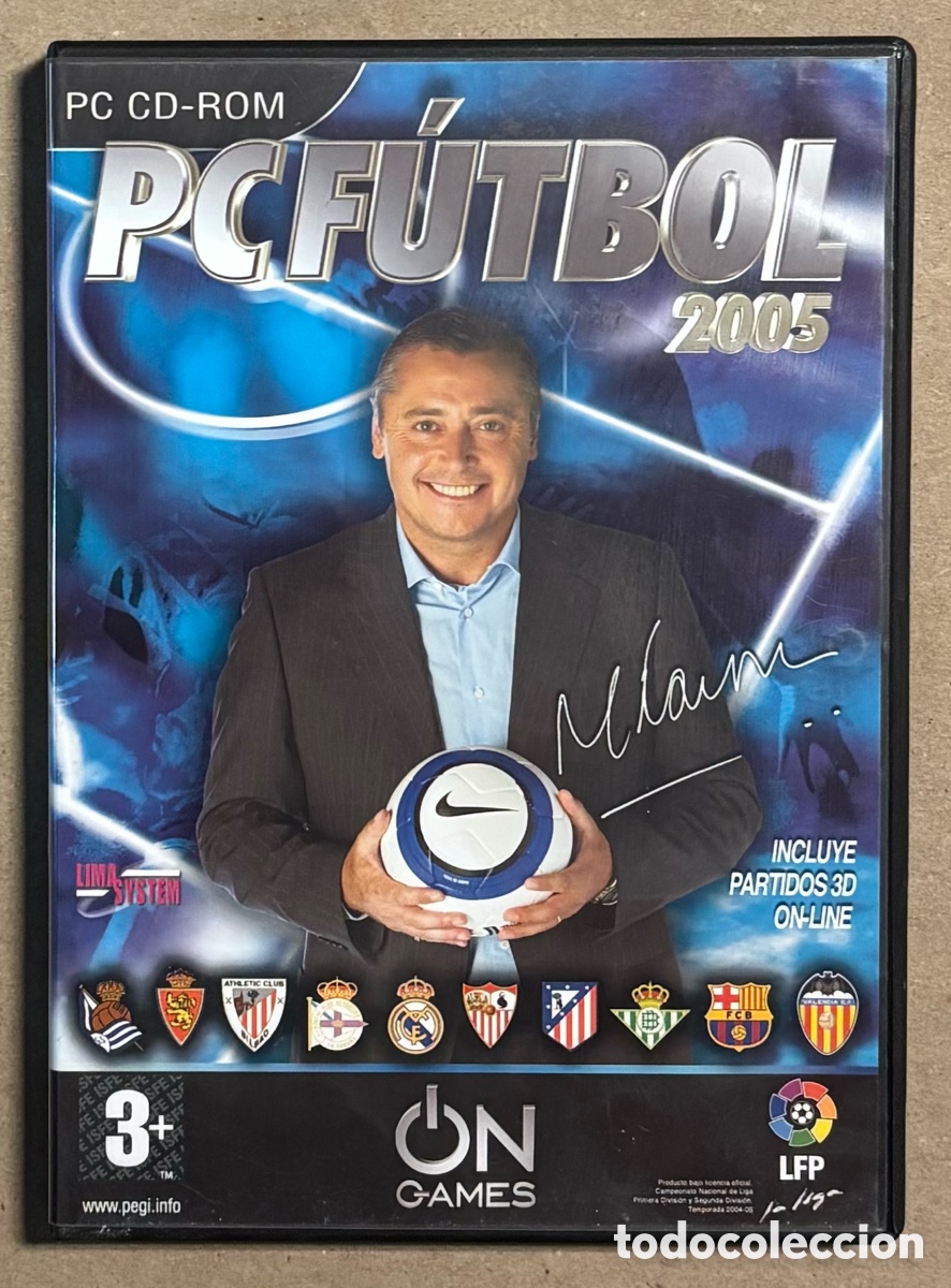 Videojuegos y consolas: PC CD-ROM. PC F&Uacute;TBOL 2005. - Foto 1