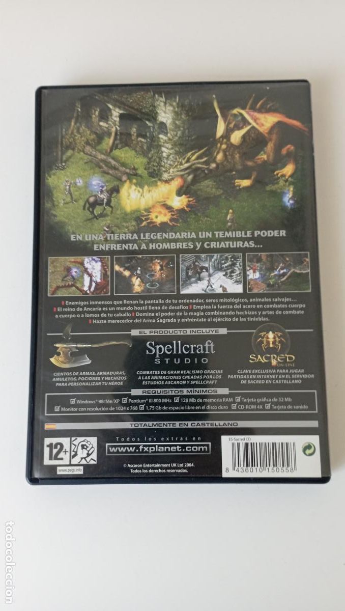 Videojuegos y consolas: Sacred. Videojuego PC (con libreto original) - Foto 2