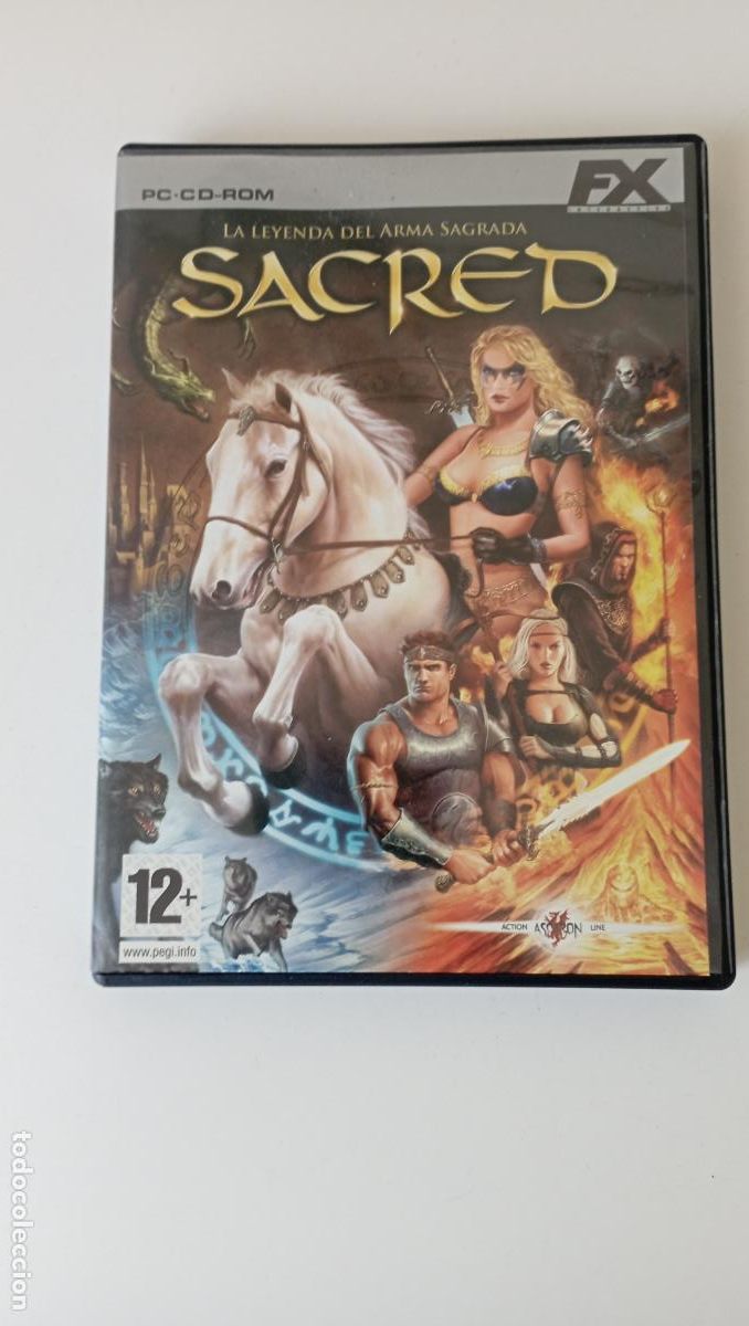 Videojuegos y consolas: Sacred. Videojuego PC (con libreto original) - Foto 1