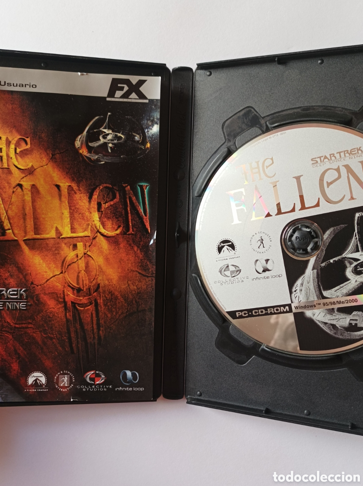 Videojuegos y consolas: THE FALLEN. START TREK. FX INTERACTIVE. JUEGO PC ORDENADOR. - Foto 3