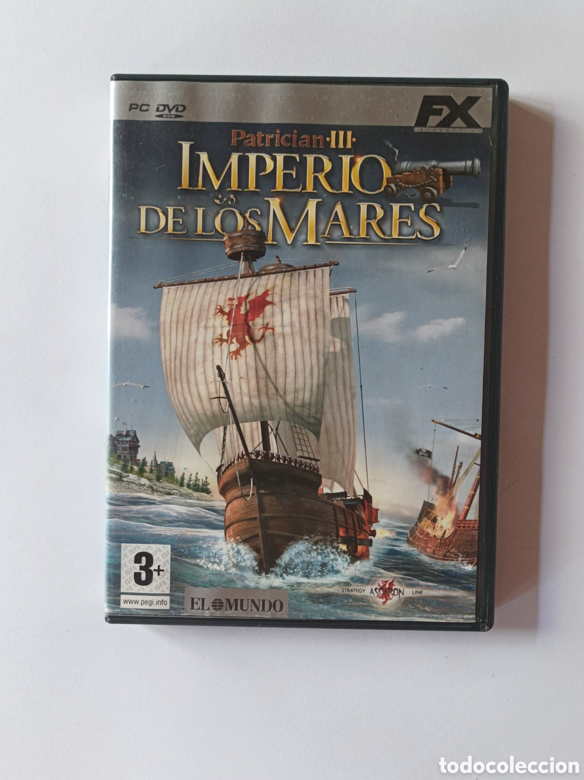 Videojuegos y consolas: PATRICIAN III. EL IMPERIO DE LOS MARES. FX INTERACTIVE. EL MUNDO. - Foto 1