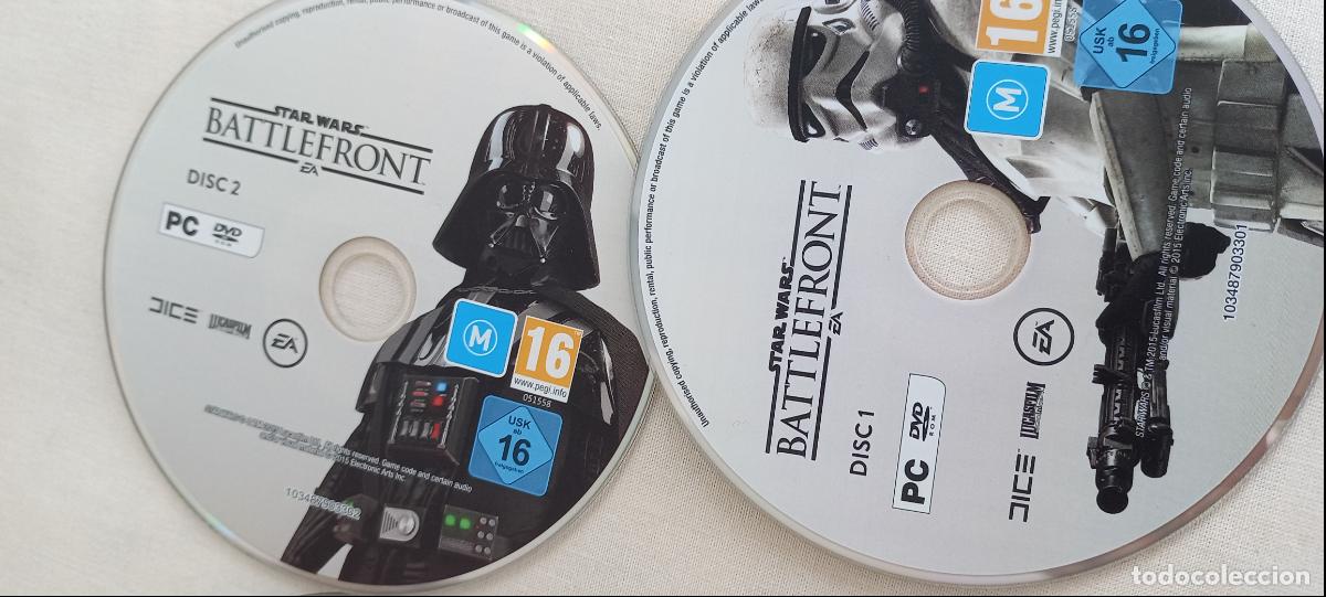 Videojuegos y consolas: STAR WARS. BATTLEFRONT PC-DVD JUEGO. 4 DISCOS. - Foto 2