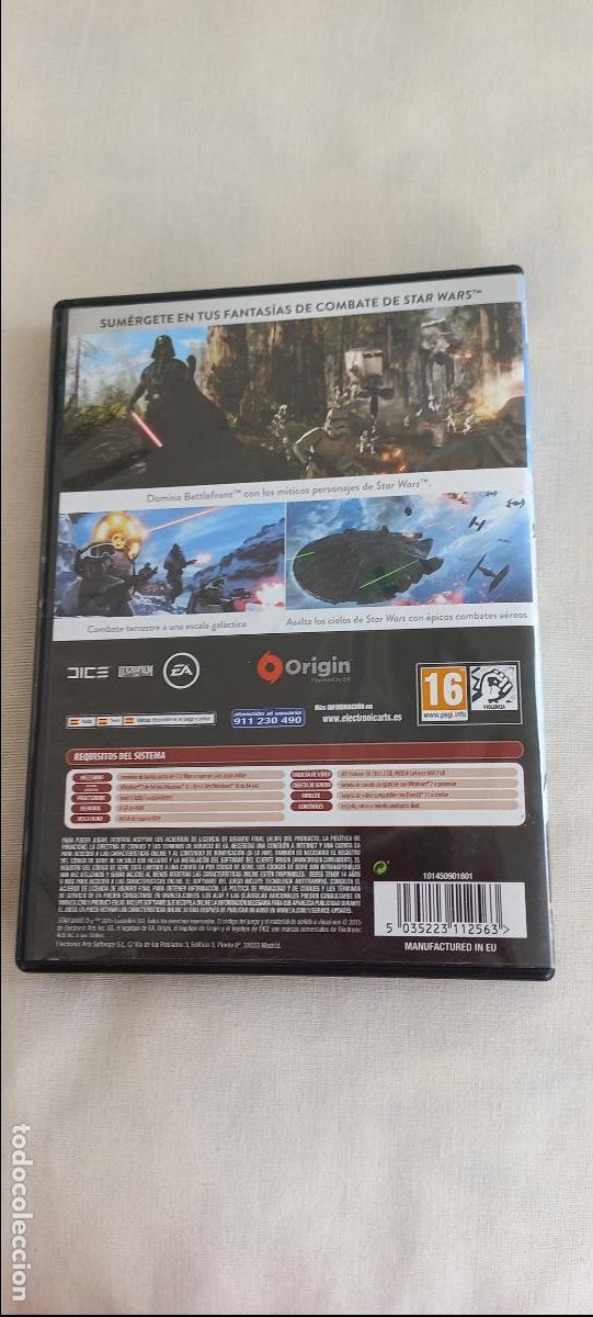 Videojuegos y consolas: STAR WARS. BATTLEFRONT PC-DVD JUEGO. 4 DISCOS. - Foto 5