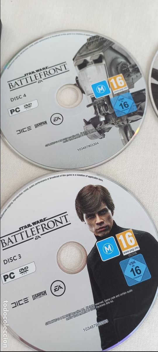 Videojuegos y consolas: STAR WARS. BATTLEFRONT PC-DVD JUEGO. 4 DISCOS. - Foto 7