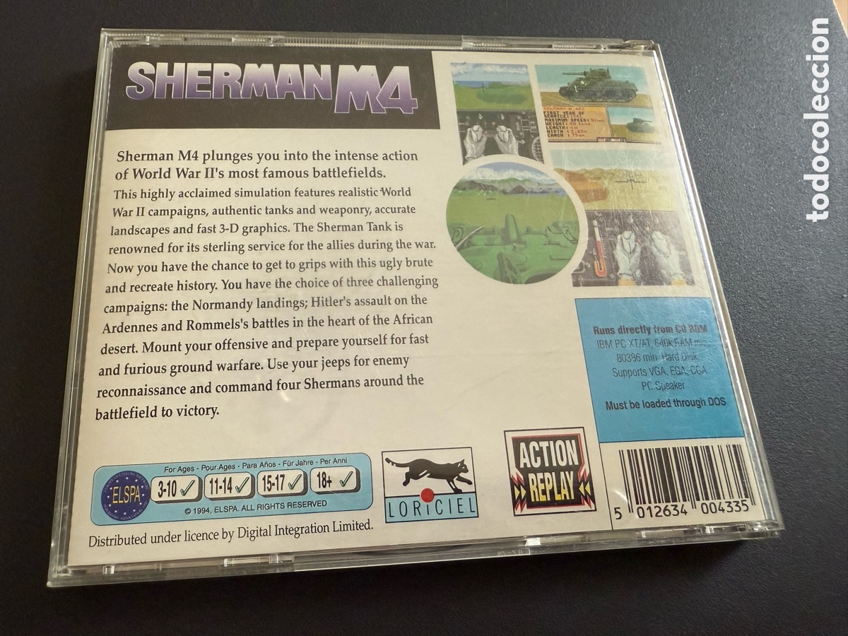 Videojuegos y consolas: JUEGO PC. SHERMAN M4 - Foto 2