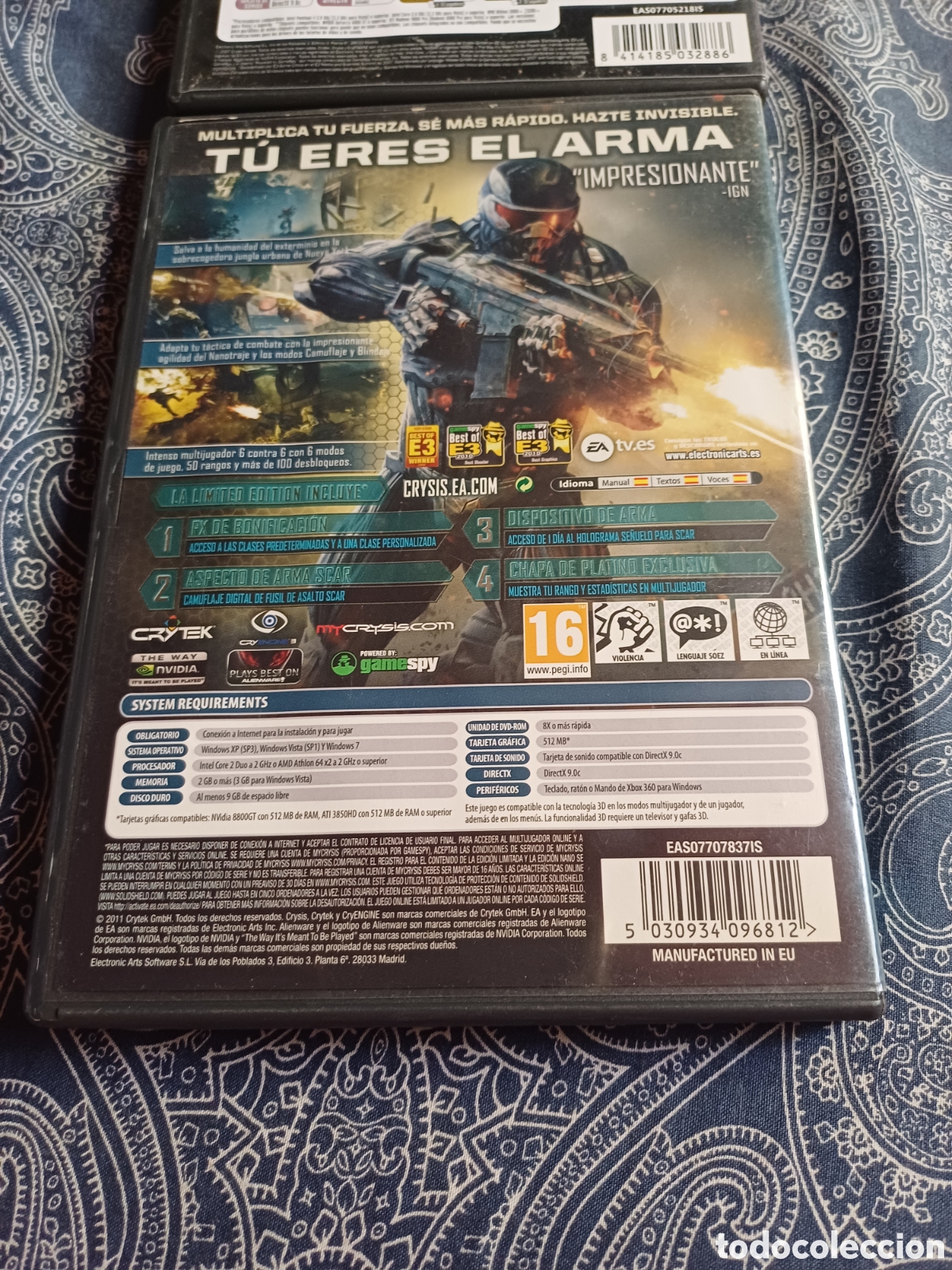 Videojuegos y consolas: CRYSIS y Crysis 2 videojuego PC Crytek - Foto 4