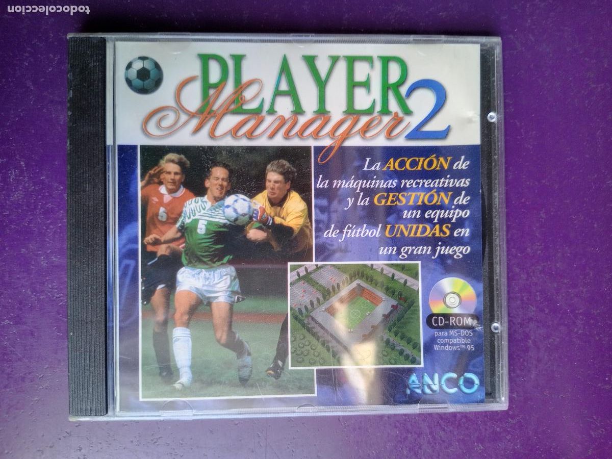 Videojuegos y consolas: PLAYER MANAGER 2 - PC CD ROM SIN USO - ANCO 1996 - - Foto 1