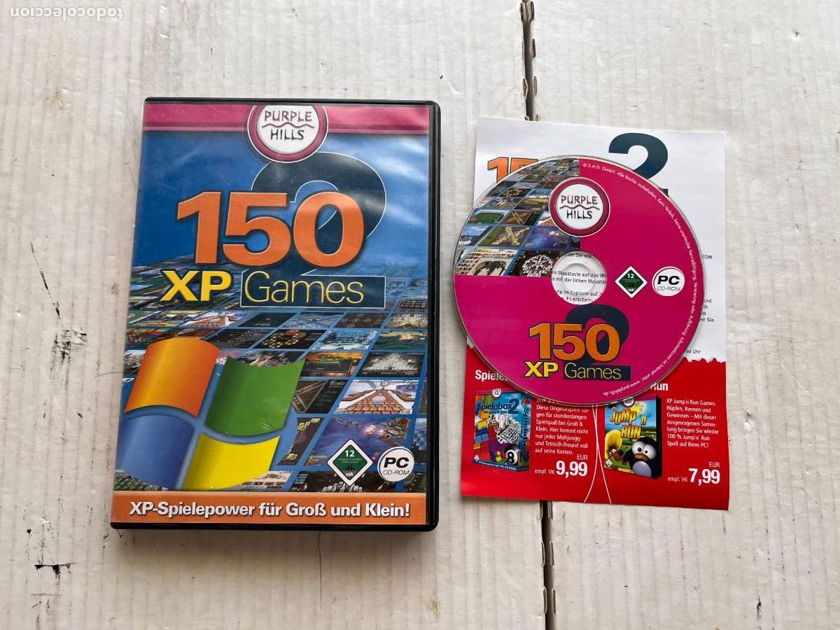 Videojuegos y consolas: 150 XP GAMES 2 - PC DVD KREATEN - Foto 1