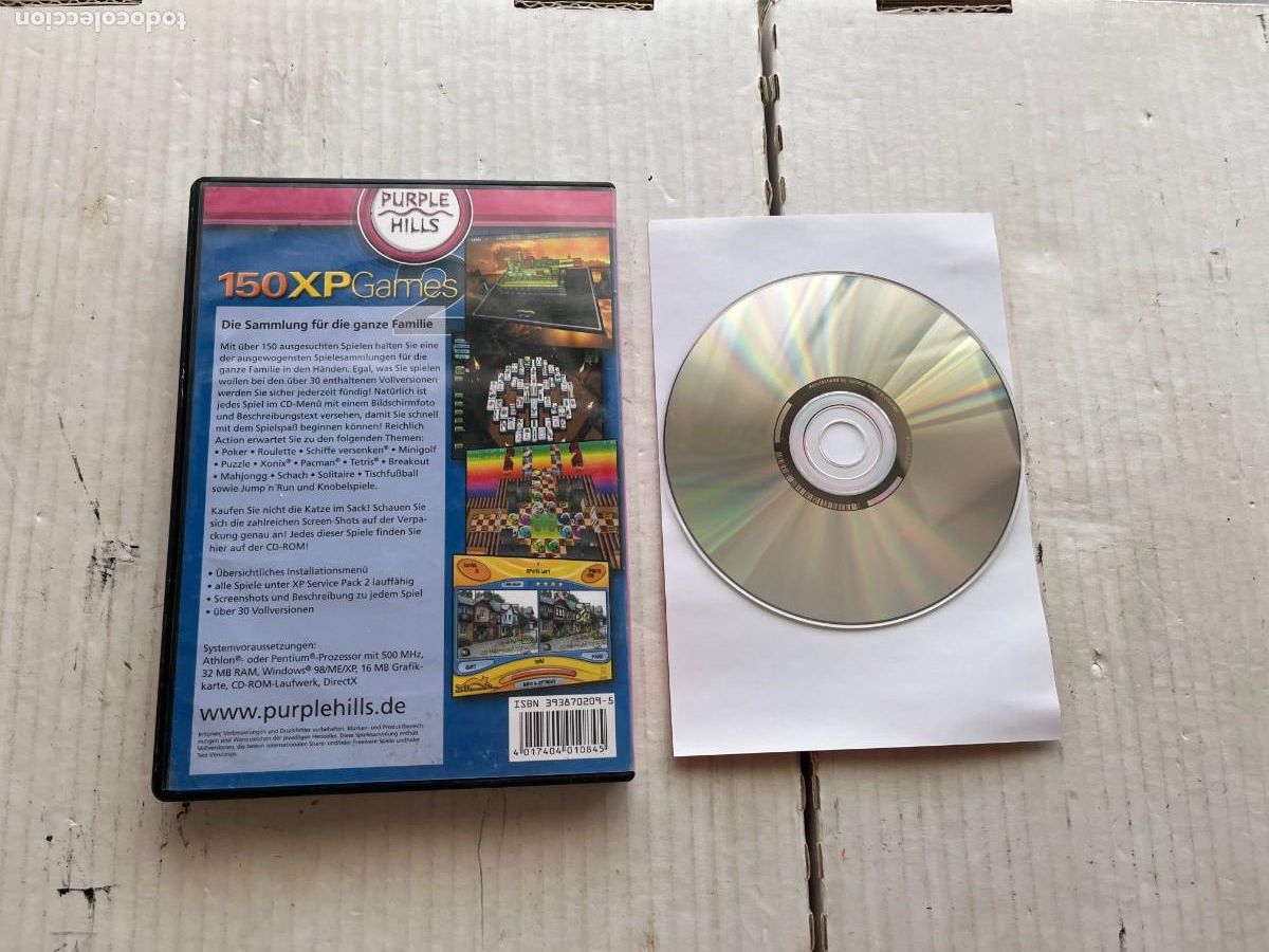 Videojuegos y consolas: 150 XP GAMES 2 - PC DVD KREATEN - Foto 2