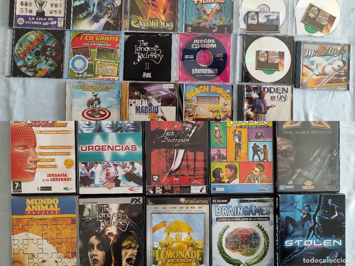 Videojuegos y consolas: 25 JUEGOS PARA PC EN FORMATO CD. - Foto 1