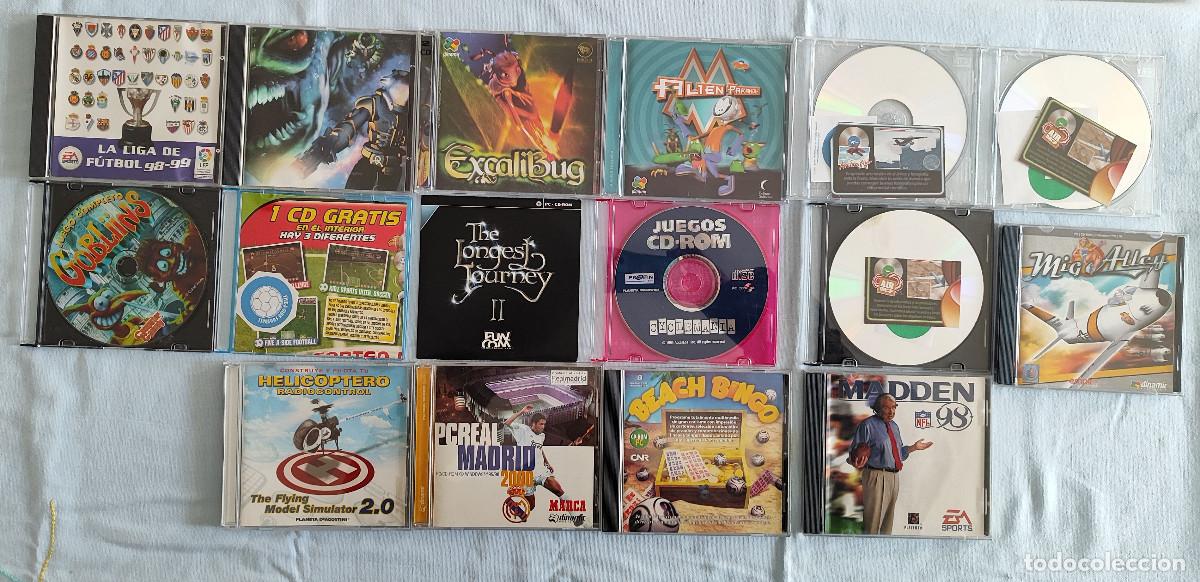 Videojuegos y consolas: 25 JUEGOS PARA PC EN FORMATO CD. - Foto 2