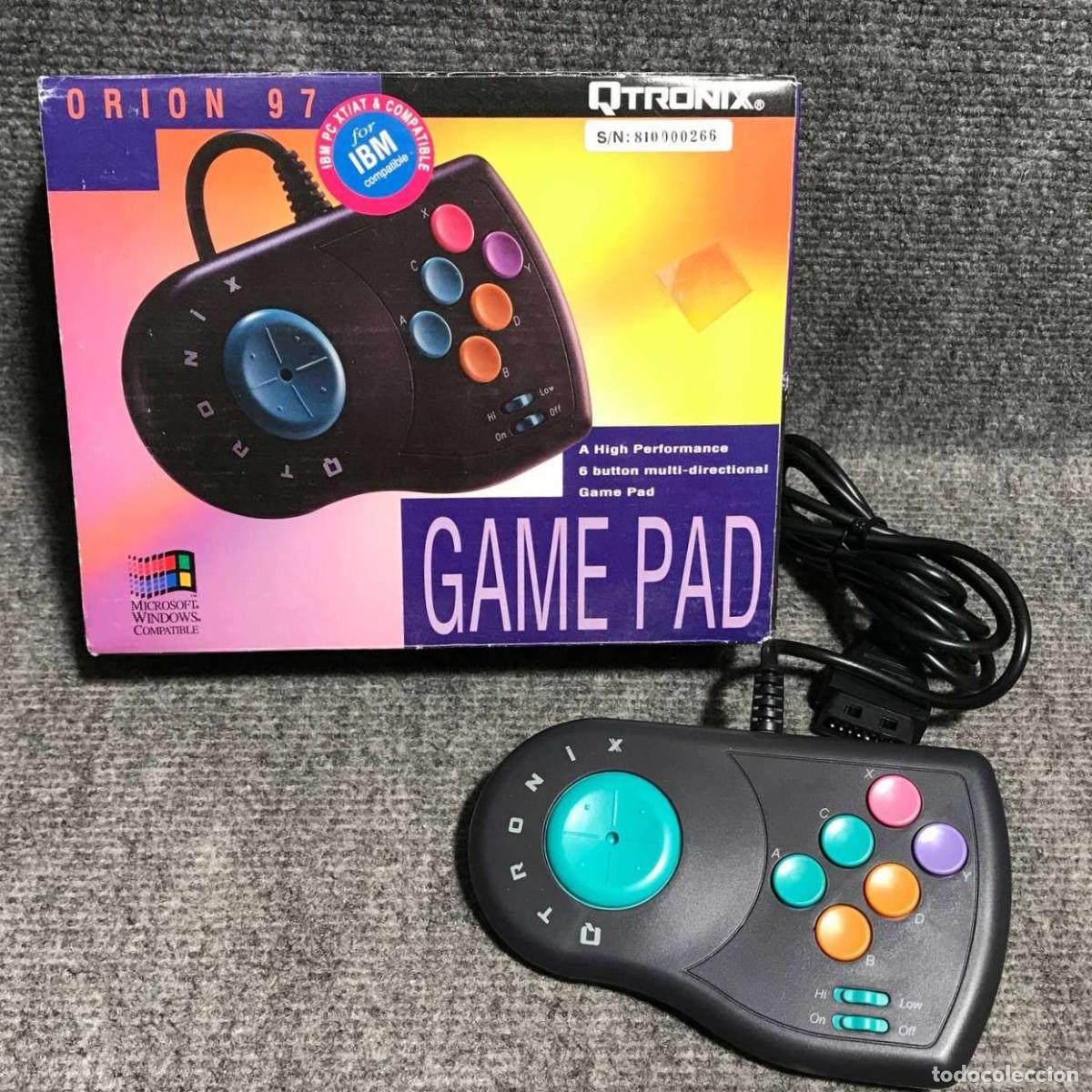Videojuegos y consolas: GAMEPAD QTRONIX ORION 97 PC MIDI DA15 - Foto 1