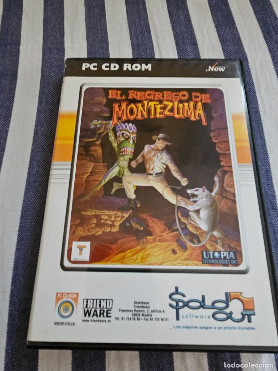 Videojuegos y consolas: Juego PC/ CD ROM El Regreso De Montezuma. - Foto 1