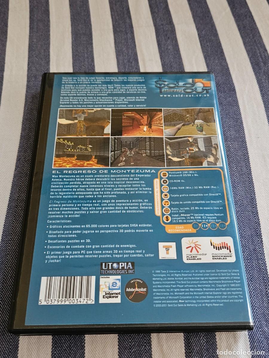 Videojuegos y consolas: Juego PC/ CD ROM El Regreso De Montezuma. - Foto 5