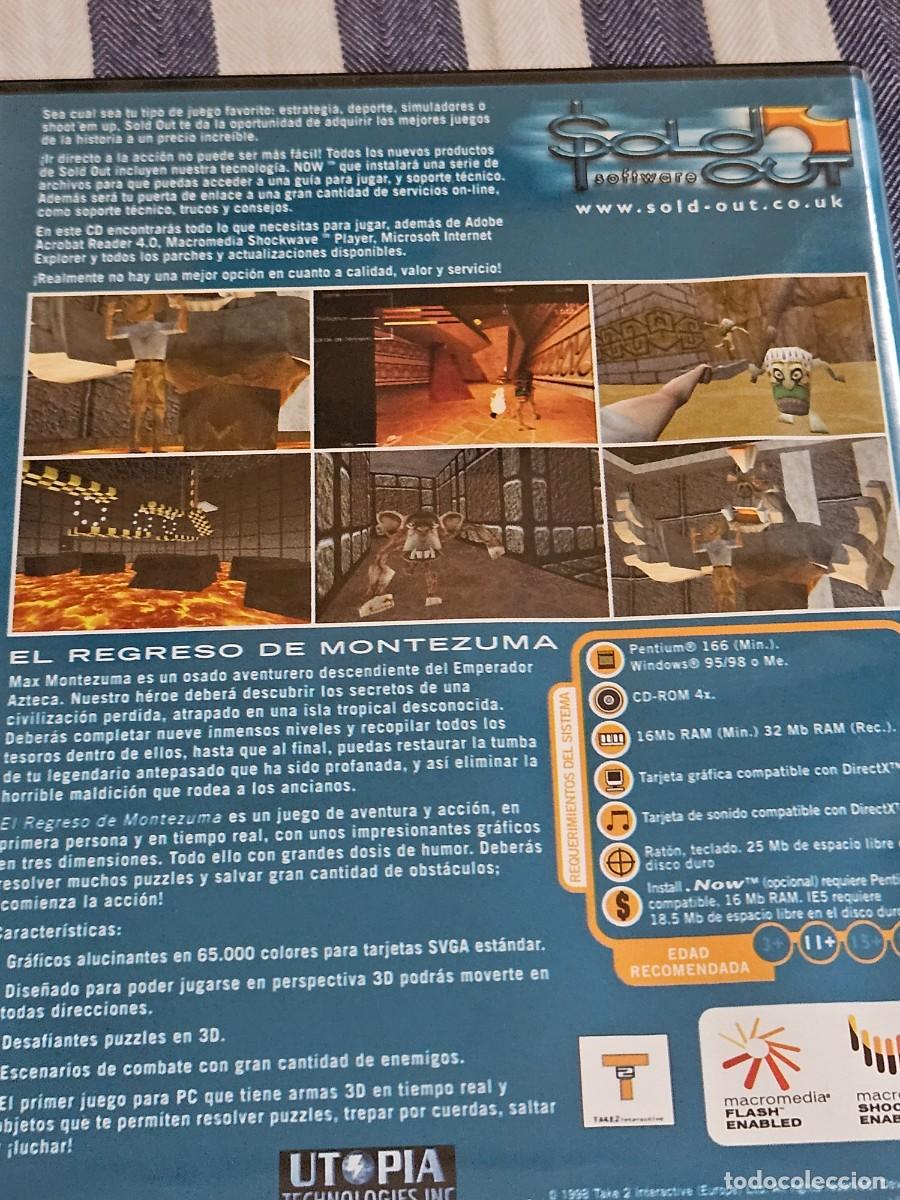 Videojuegos y consolas: Juego PC/ CD ROM El Regreso De Montezuma. - Foto 6