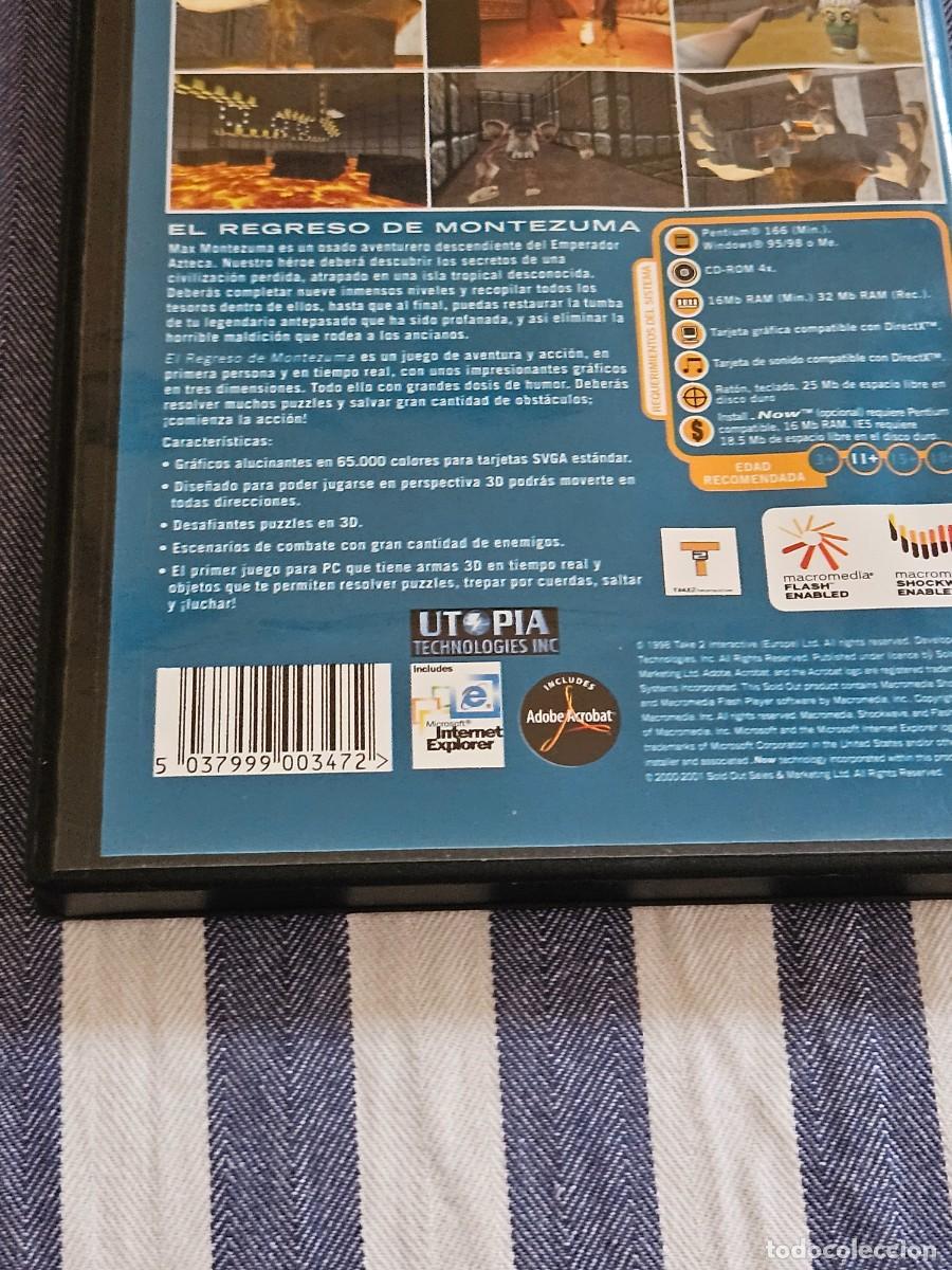 Videojuegos y consolas: Juego PC/ CD ROM El Regreso De Montezuma. - Foto 7