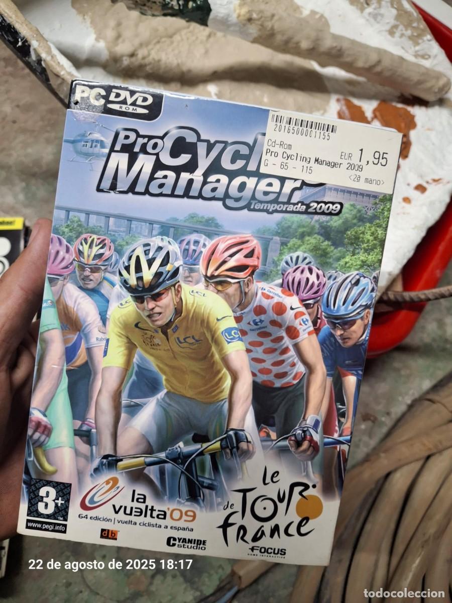 Videojuegos y consolas: Antiguo juego PC Dvd Cd Pro Cycling Manager - Foto 1