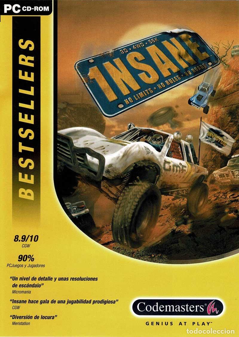 Videojuegos y consolas: 1nsane. PC. Codemasters - Foto 1