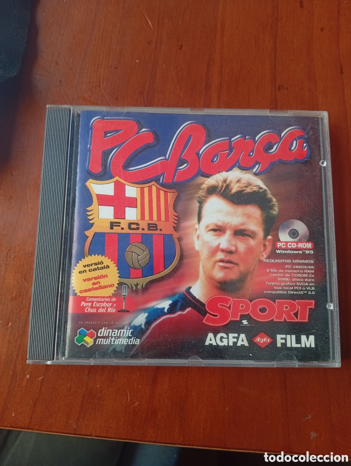 Videojuegos y consolas: CD-ROM - PC BAR&Ccedil;A PROMOCIONAL SPORT - Foto 1