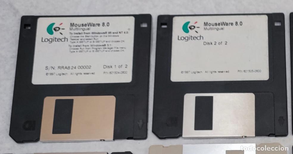 Videojuegos y consolas: LOTE DE 8 DISQUETES PC, PROGRAMACION ESTRUCTURADA EN C, DISCO DE ARRANQUE, ETC. - Foto 2