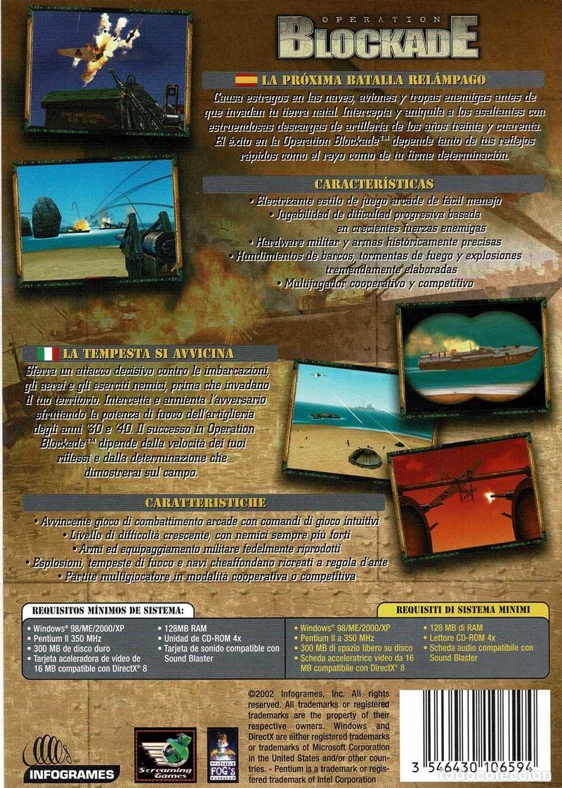 Videojuegos y consolas: Operation Blockade. PC - Foto 2