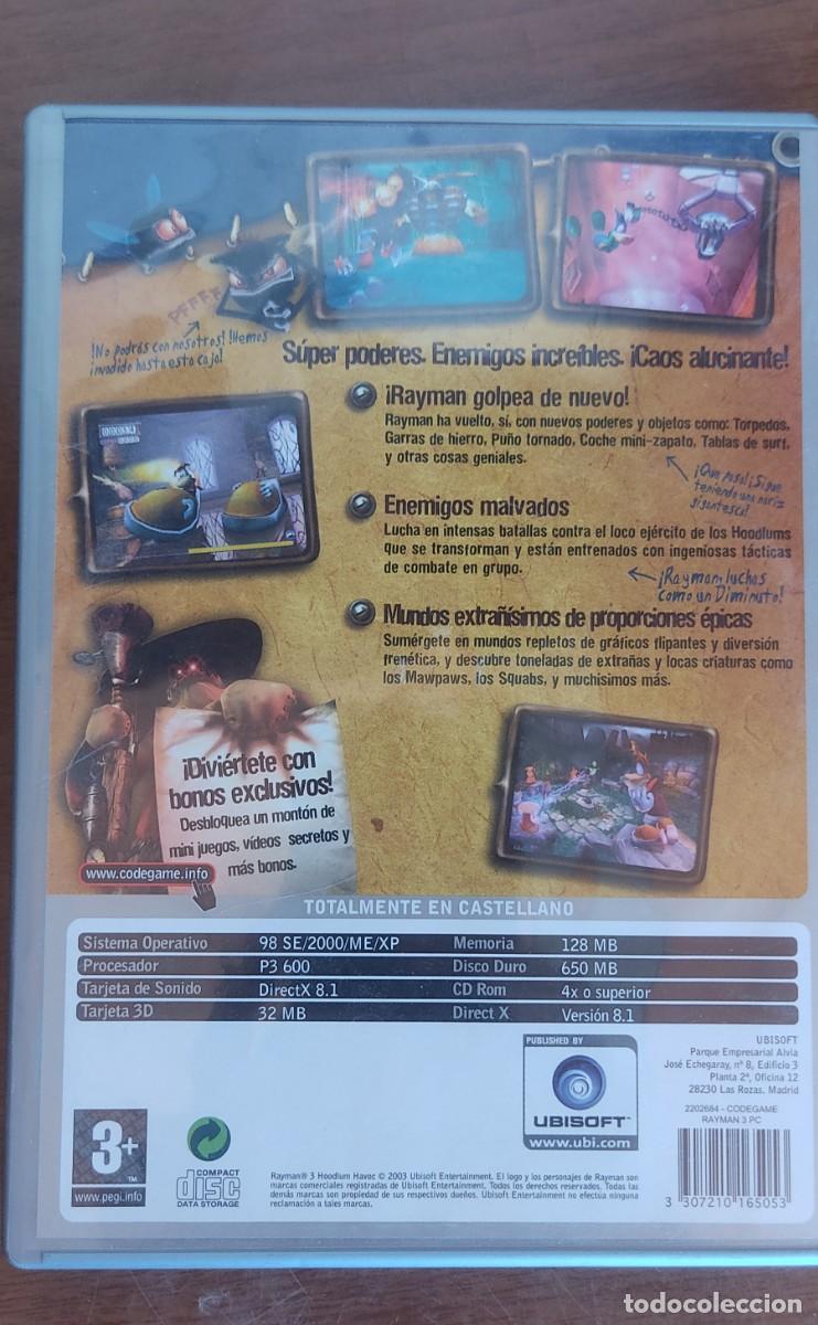 Videojuegos y consolas: Juego pc Rayman 3 ubisoft - Foto 2