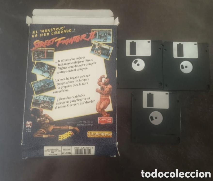 Videojuegos y consolas: STREET FIGHTER II Juego para PC Erbe Capcom 1992 - Foto 2