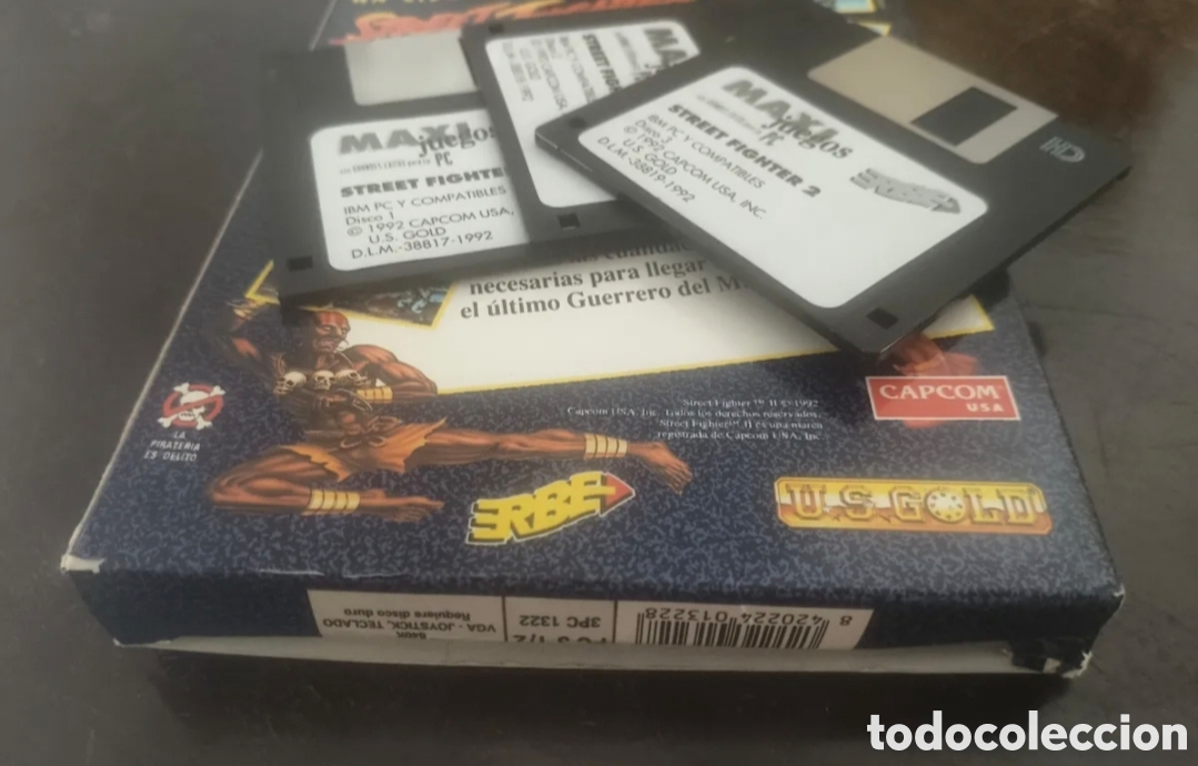 Videojuegos y consolas: STREET FIGHTER II Juego para PC Erbe Capcom 1992 - Foto 3