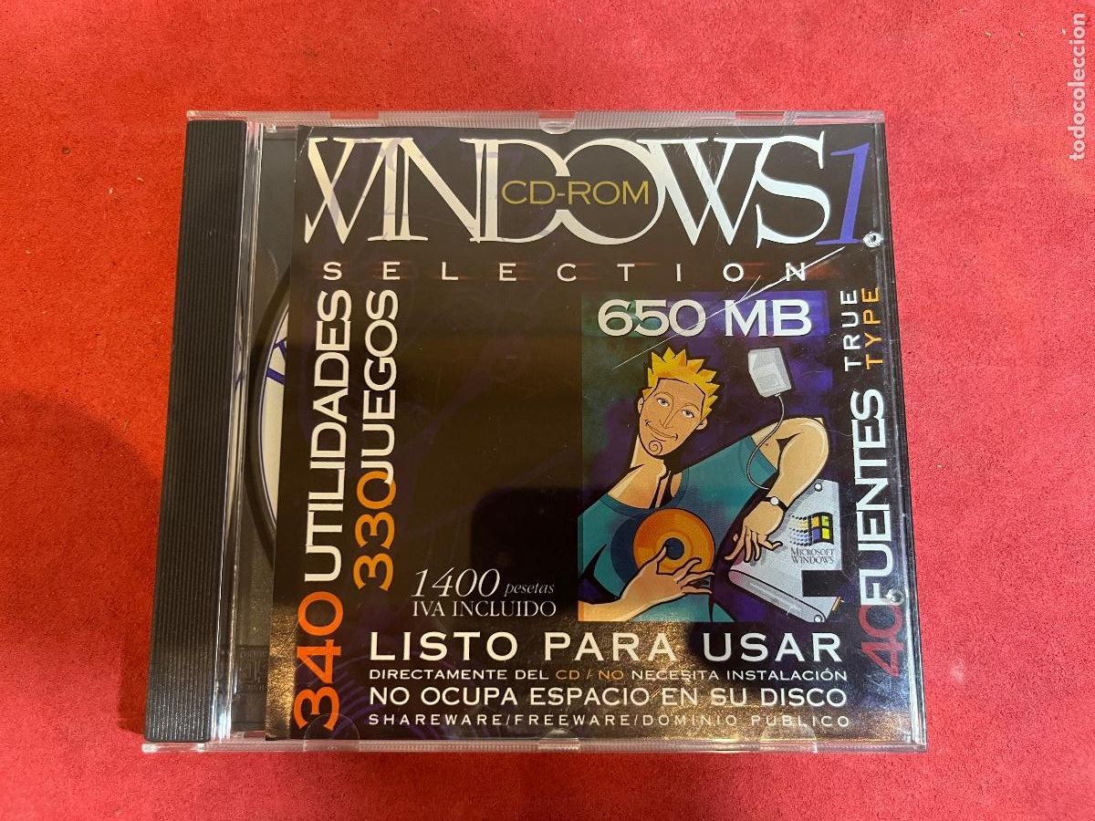 Video Games and Consoles: CD-ROM Juegos Shareware Freeware &ndash; 650 MB retro vintage a&ntilde;os 90 para Windows 95