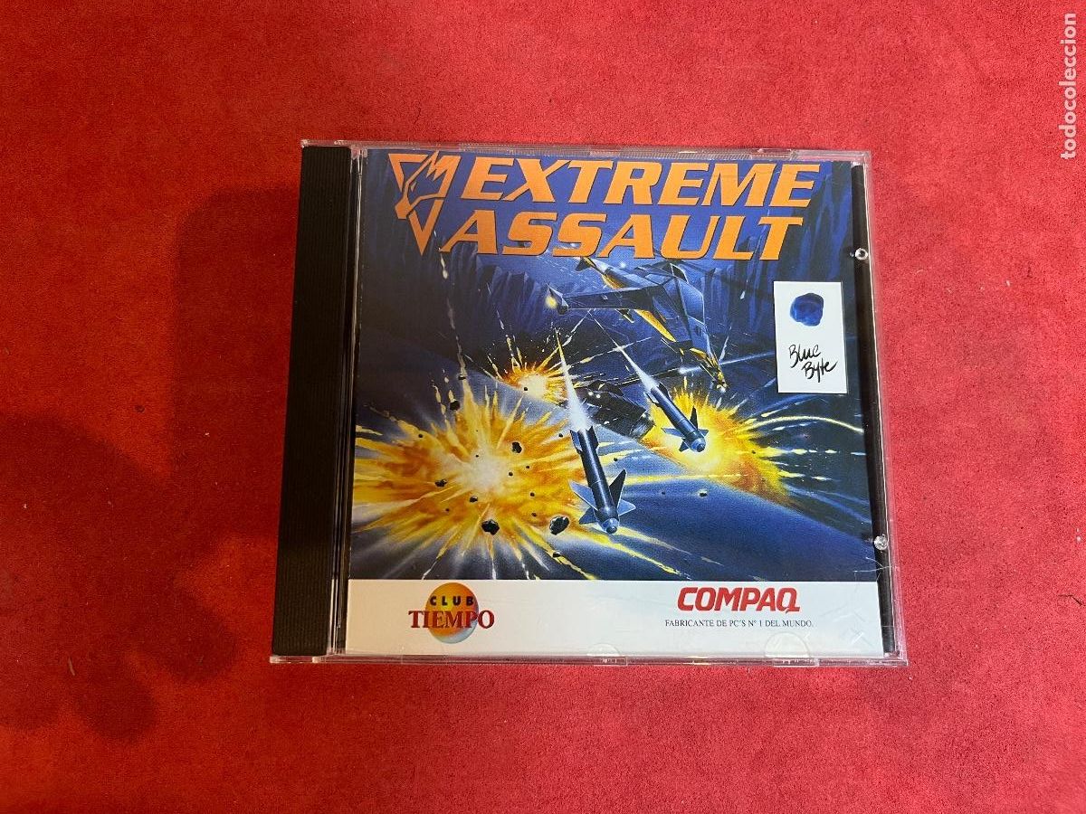 Videojuegos y consolas: CD-ROM Extreme Assault &ndash; Blue Byte 1997 juego PC retro acci&oacute;n 3D