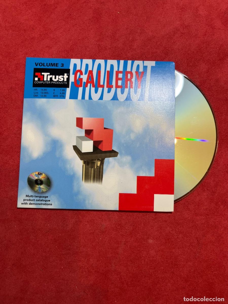 Videojuegos y consolas: CD-ROM Trust Computer Products Volume 3 &ndash; cat&aacute;logo interactivo retro inform&aacute;tica - Foto 1