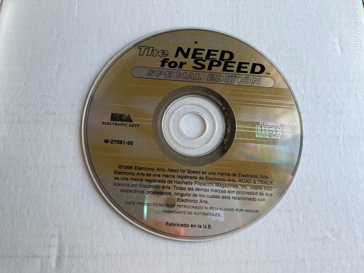 Videojuegos y consolas: ROAD & TRACK THE NEED FOR SPEED SPECIAL EDITION 1996 cd pc - Foto 2