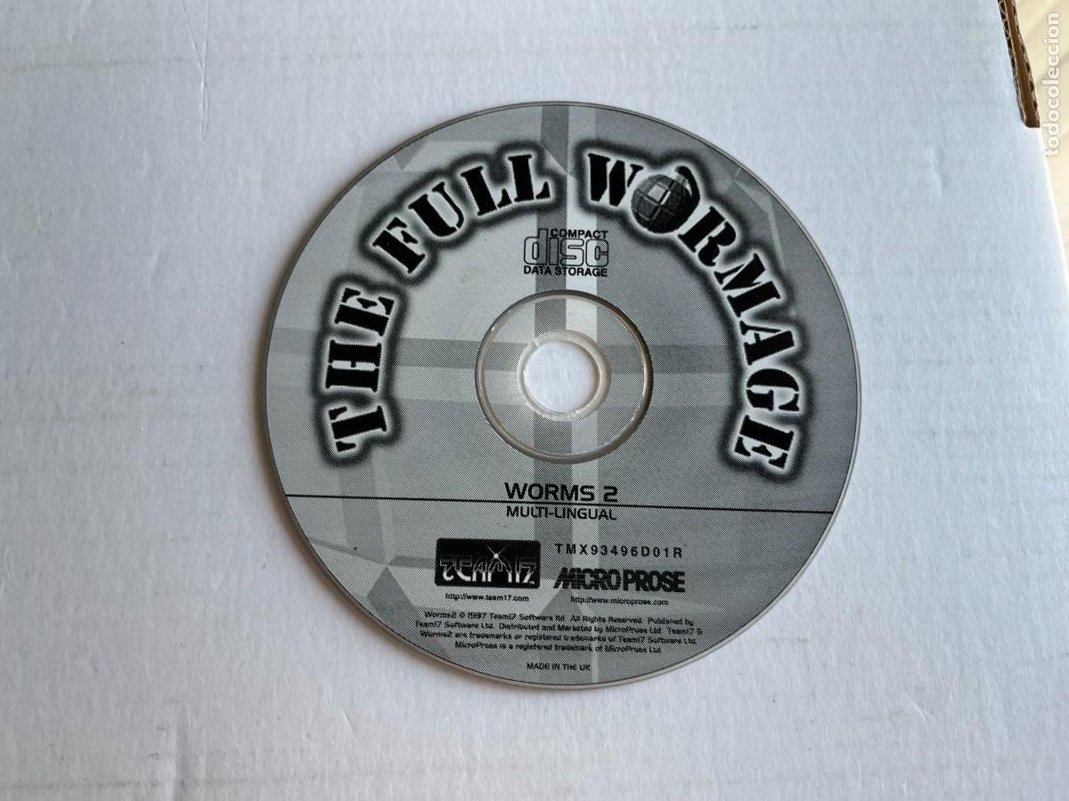Videojuegos y consolas: WORMS 2 - THE FULL WORMAGEI - PC CD KREATEN - Foto 1