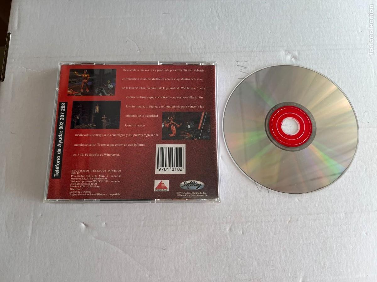 Videojuegos y consolas: WITCHAVEN - PC CD ROM KREATEN - Foto 2