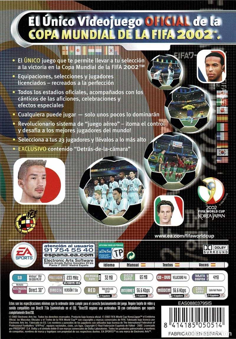 Videojuegos y consolas: Mundial FIFA 2002. PC - Foto 2