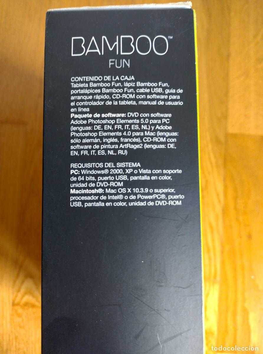 Videojuegos y consolas: TABLETA DIBUJO WACOM BAMBOO FUN PARA PC - Foto 4
