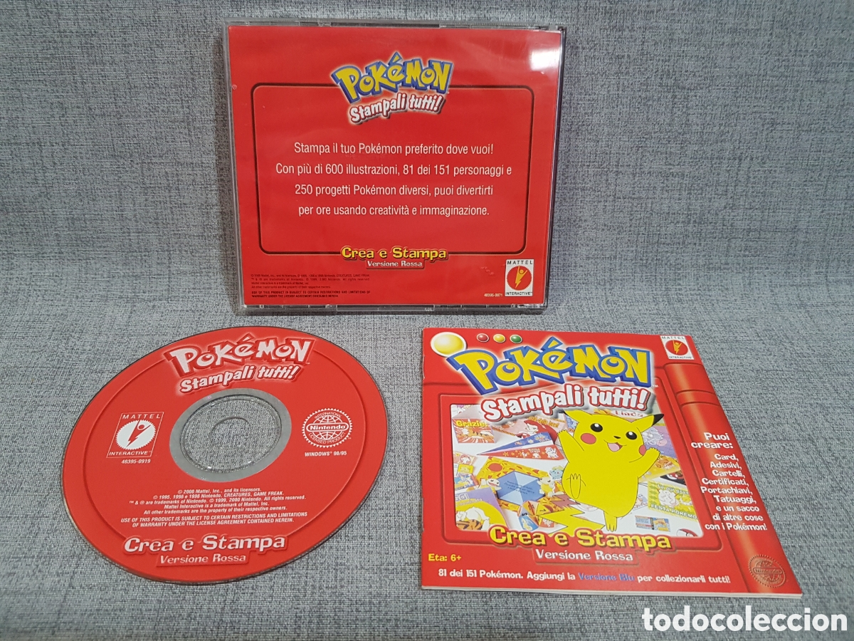 Videojuegos y consolas: POKEMON PROJECT STUDIO VERSI&Oacute;N ROJA ESPA&Ntilde;OLA + VERSION ROJA Y AZUL EN ITALIANO - Foto 17