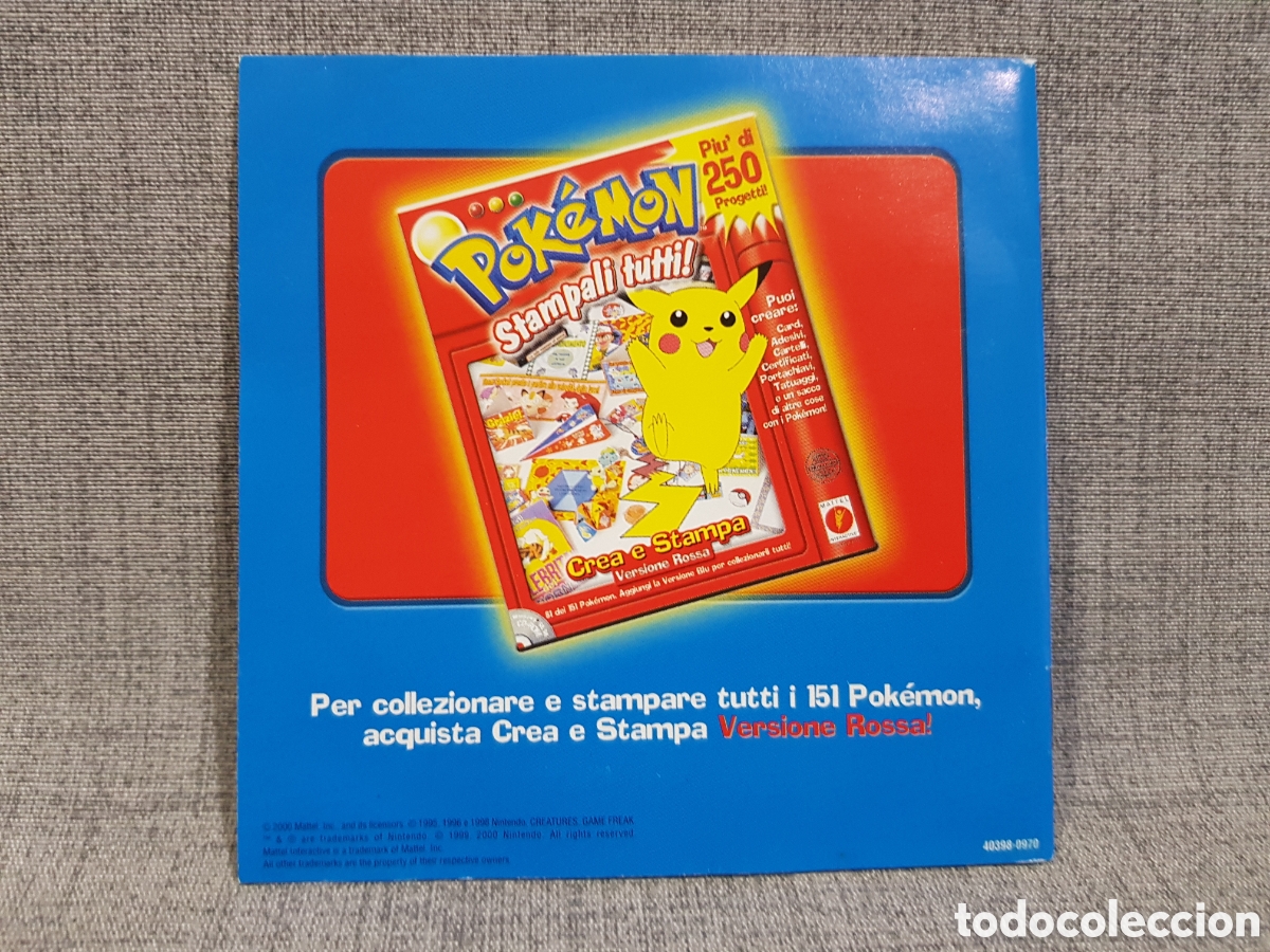 Videojuegos y consolas: POKEMON PROJECT STUDIO VERSI&Oacute;N ROJA ESPA&Ntilde;OLA + VERSION ROJA Y AZUL EN ITALIANO - Foto 28