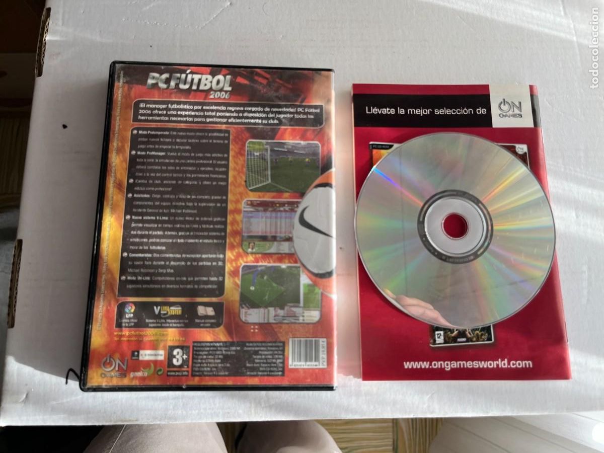 Videojuegos y consolas: PC FUTBOL 2006 - PC CD ROM - Foto 2
