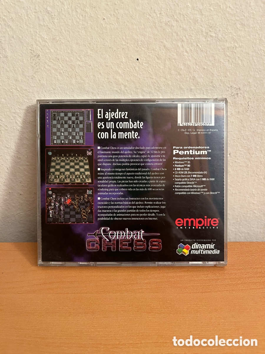 Videojuegos y consolas: Combat Chess Juego PC Windows 95 - Foto 2