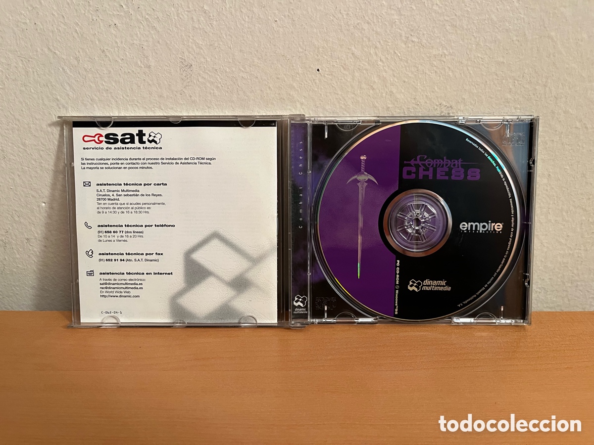 Videojuegos y consolas: Combat Chess Juego PC Windows 95 - Foto 3
