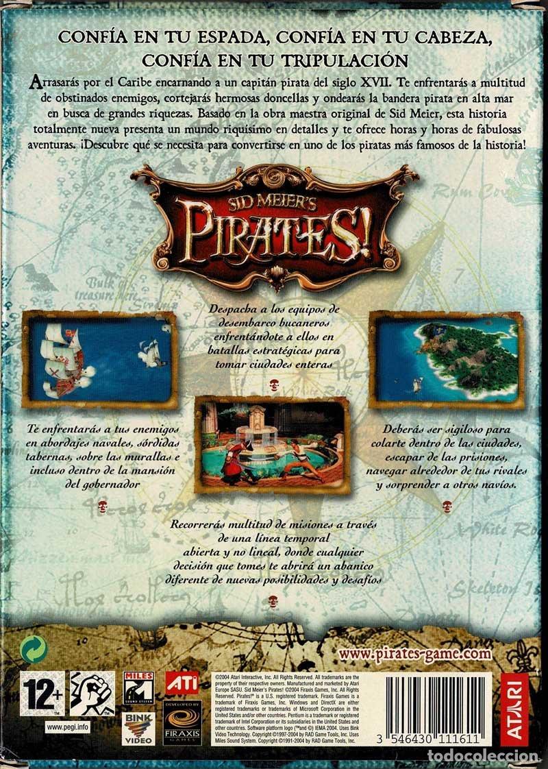 Videojuegos y consolas: Sid Meiers Pirates!. PC - Foto 2