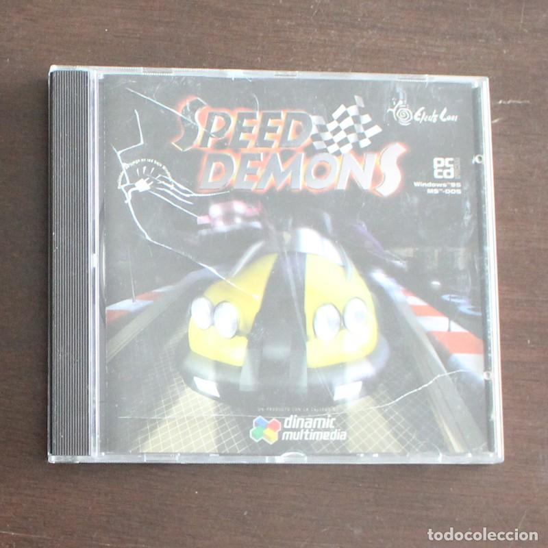 Videojuegos y consolas: SPEED DEMONS, JUEGO PC CD-ROM. DINAMIC MULTIMEDIA - Foto 1