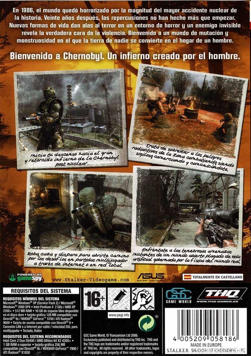 Videojuegos y consolas: Stalker. Shadow of Chernobyl. Pc - Foto 2