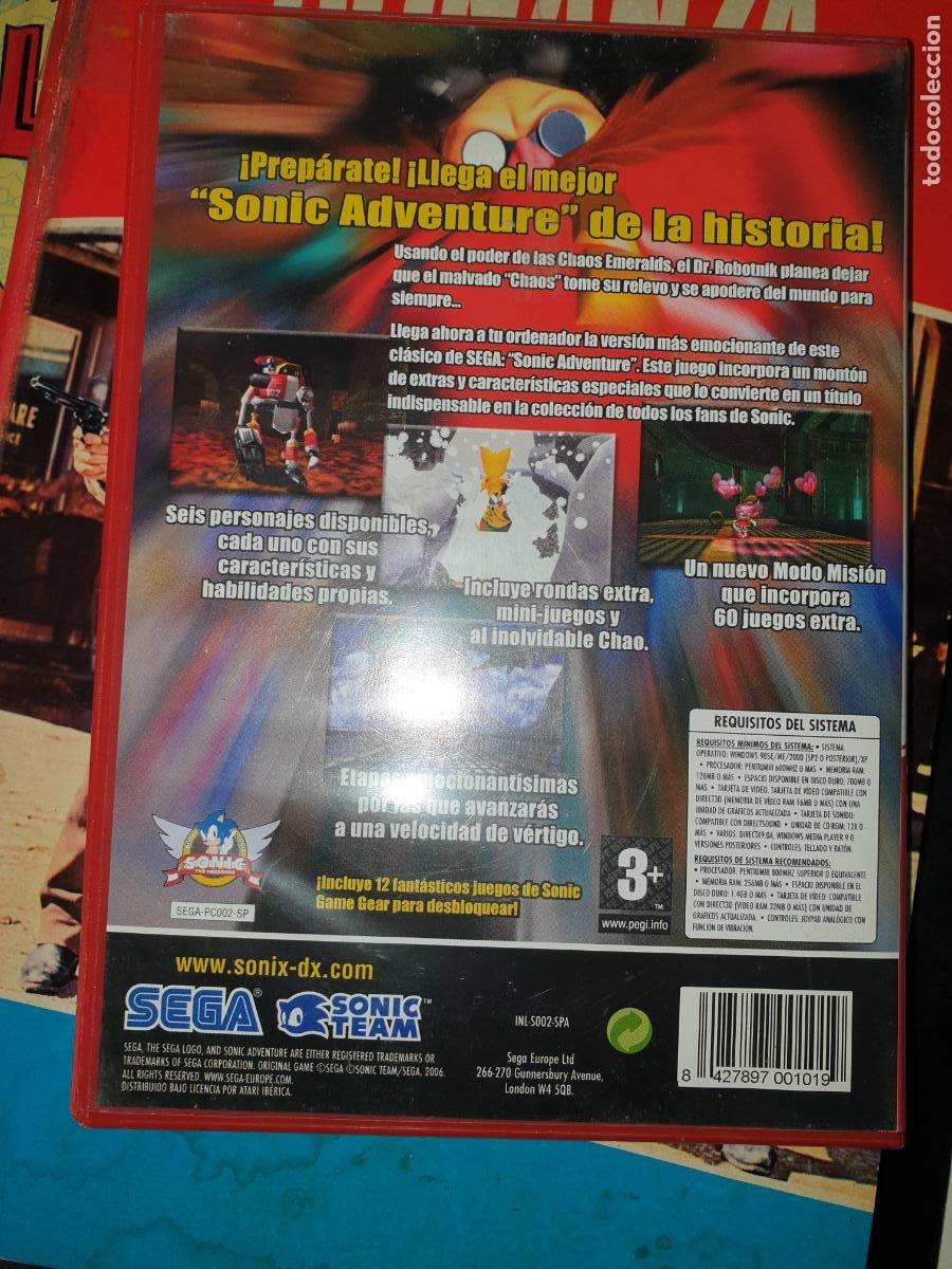 Videojuegos y consolas: juego pc atari Sonic Adventure DX - Foto 6