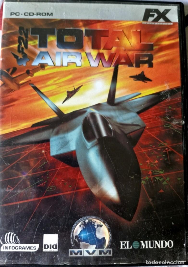 Videojuegos y consolas: TOTAL AIR WAR F22 - PC CD-ROM - FX INTERACTIVE - INFOGRAMES - Foto 1