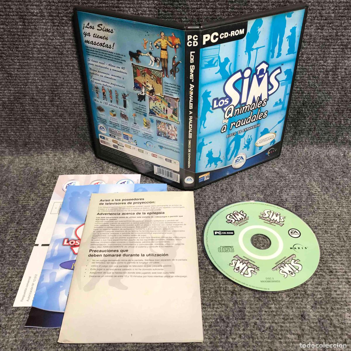 Videojuegos y consolas: LOS SIMS ANIMALES A RAUDALES PC - Foto 1