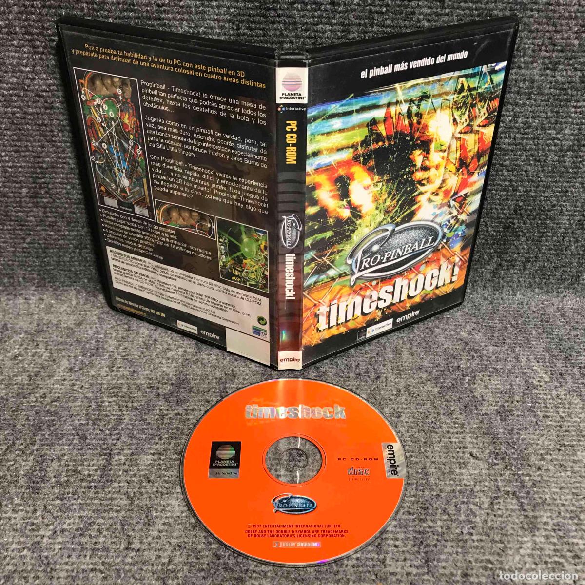 Videojuegos y consolas: TIMESHOCK PRO PINBALL PC - Foto 1