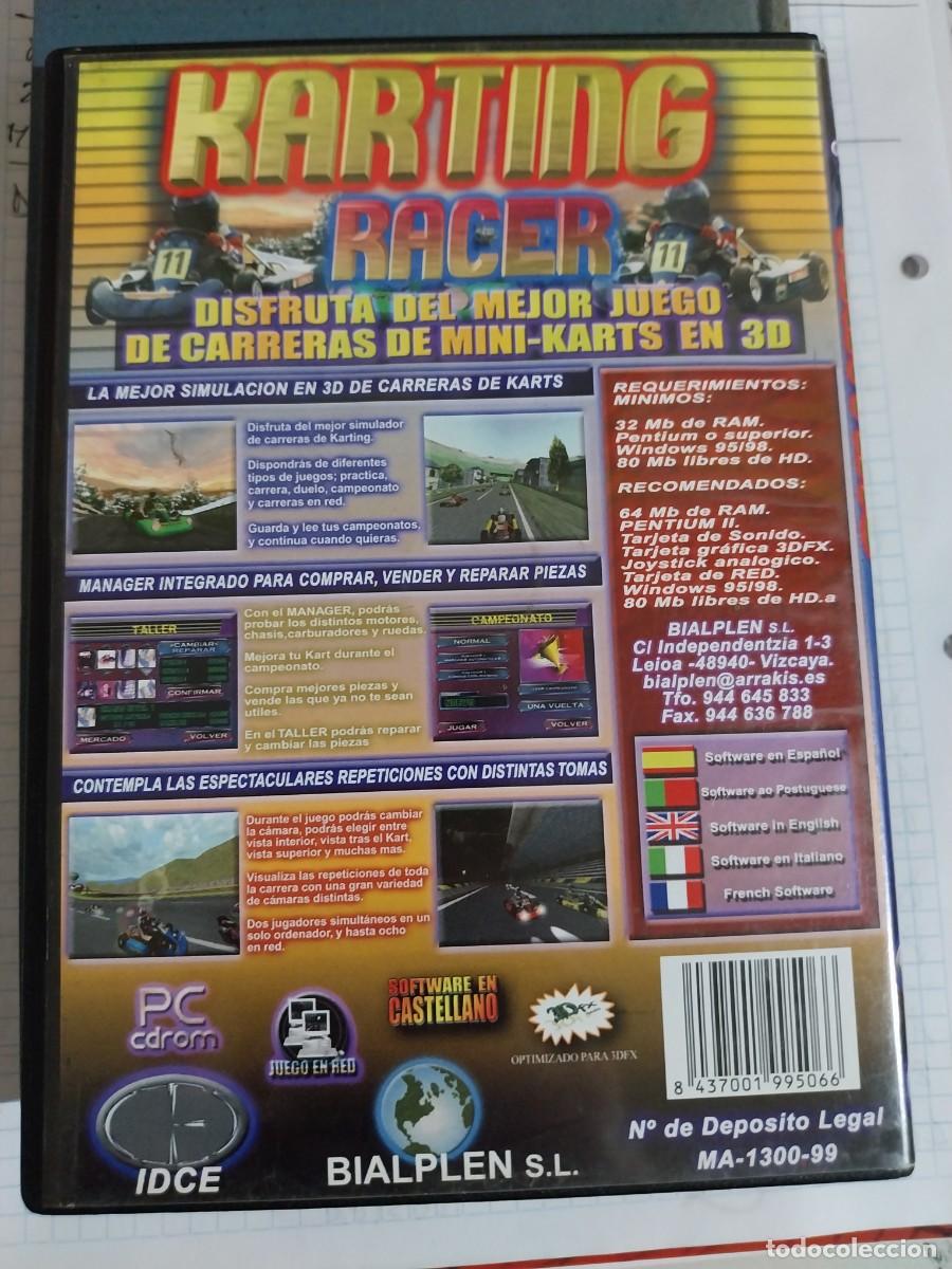 Videojuegos y consolas: JUEGO PC -- KARTING RACER -- - Foto 2